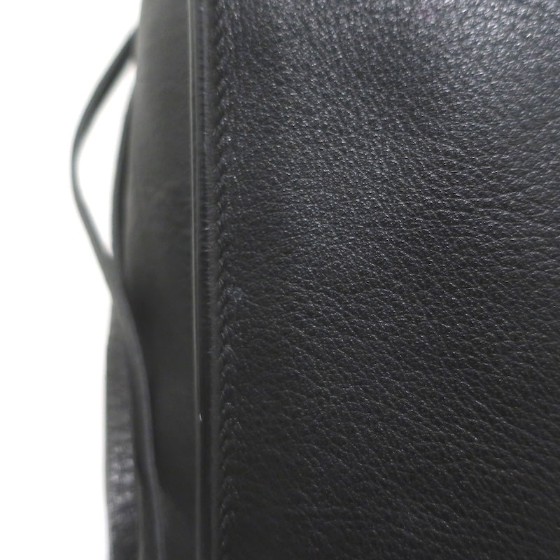 Balenciaga Papier A4 Zip-Around Tote Black Calfskin Leather Large Shoulder Bag