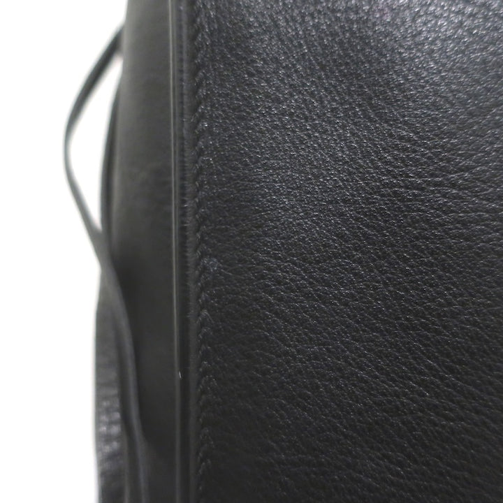 Balenciaga Papier A4 Zip-Around Tote Black Calfskin Leather Large Shoulder Bag
