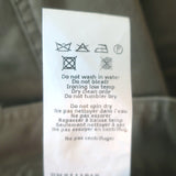 Michael Kors Zip-Pocket Pencil Skirt Olive Stretch Cotton Size 4