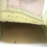 Fendi Match Sneakers Yellow Suede & Light Blue Leather Size 38