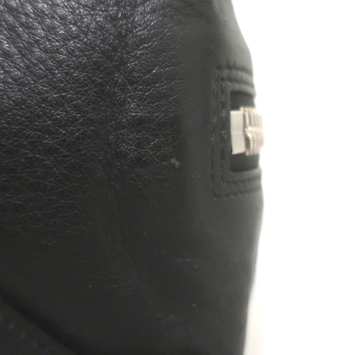 Balenciaga Papier A4 Zip-Around Tote Black Calfskin Leather Large Shoulder Bag