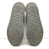 Fendi Match Sneakers Yellow Suede & Light Blue Leather Size 38