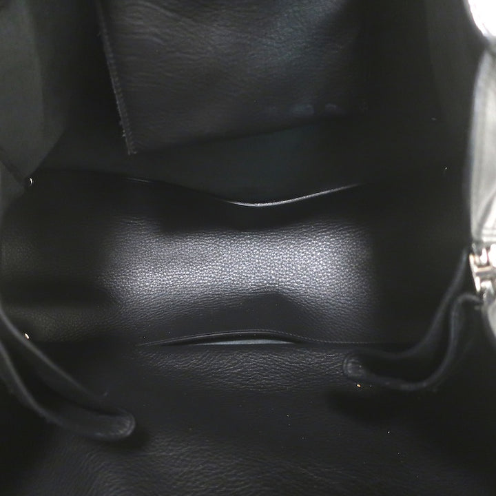 Balenciaga Papier A4 Zip-Around Tote Black Calfskin Leather Large Shoulder Bag