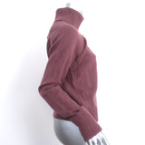 PAIGE Cherise Cutout Turtleneck Sweater Raspberry Mousse Size Small NEW