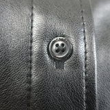 Jonathan Simkhai Soiele Faux Leather Mini Shirtdress Black Size 6