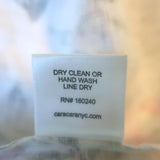 Cara Cara Blue Hill Tiered Midi Dress White/Multi Floral Print Linen Size 4 NEW