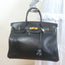 Hermes 2004 Birkin 40 Black Box Leather Gold Hardware