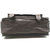 Proenza Schouler PS1 Medium Satchel Dark Brown Leather Crossbody Bag