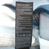 Saint Laurent High-Rise Straight Leg Jeans Light Blue Size 28