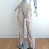 Prada Panama Cargo Pants Beige Cotton-Blend Size 42