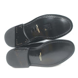 Saint Laurent Army 20 Wingtip Derby Shoes Black Polished Leather Size 36.5 NEW