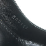 Louis Vuitton Lipstick Bow Pumps Black/Silver Galuchat Leather & Satin Size 37.5