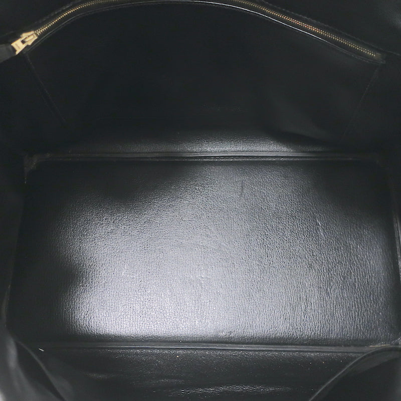 Hermes 2004 Birkin 40 Black Box Leather Gold Hardware