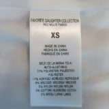 Favorite Daughter The City Plaid Tweed Layered Blazer Red/Multi Size Extra Small