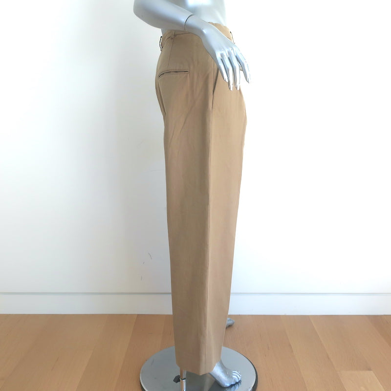 THE GREAT The Maker Trousers Brush Beige Cotton Size 29 NEW