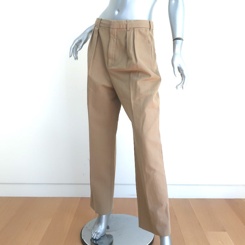 THE GREAT The Maker Trousers Brush Beige Cotton Size 29 NEW