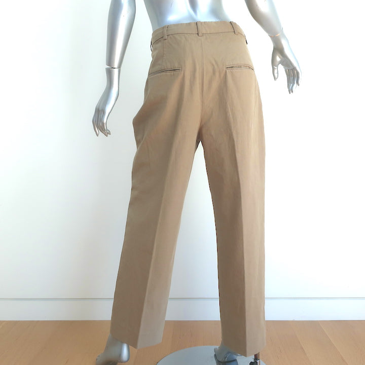 THE GREAT The Maker Trousers Brush Beige Cotton Size 29 NEW