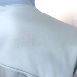 Prada Sport Cropped Track Jacket Light Blue Nylon Size Small