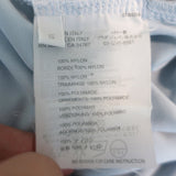 Prada Sport Cropped Track Jacket Light Blue Nylon Size Small