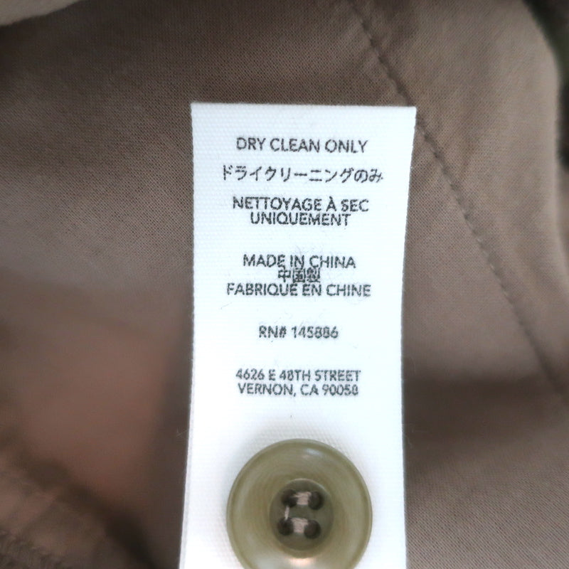 THE GREAT The Maker Trousers Brush Beige Cotton Size 29 NEW