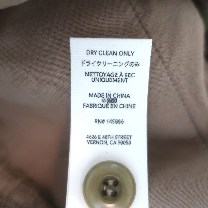 THE GREAT The Maker Trousers Brush Beige Cotton Size 29 NEW