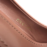 Louis Vuitton Allamanda Gold Cap Toe Pumps Rose Monogram Vernis Size 37.5