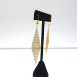 Tiffany & Co. Elsa Peretti Mesh Earrings 18k Gold