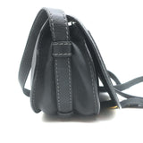 Chloe Marcie Small Crossbody Bag Black Grained Leather