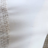 Roland Mouret Halter-Neck Sheath Dress Cream Woven Cotton & Crepe Size US 4