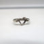Tiffany & Co. Elsa Peretti Open Heart Ring Sterling Silver Size 5
