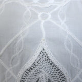 Jonathan Simkhai Crochet-Embroidered Blouson Sleeve Top White Cotton Size 6