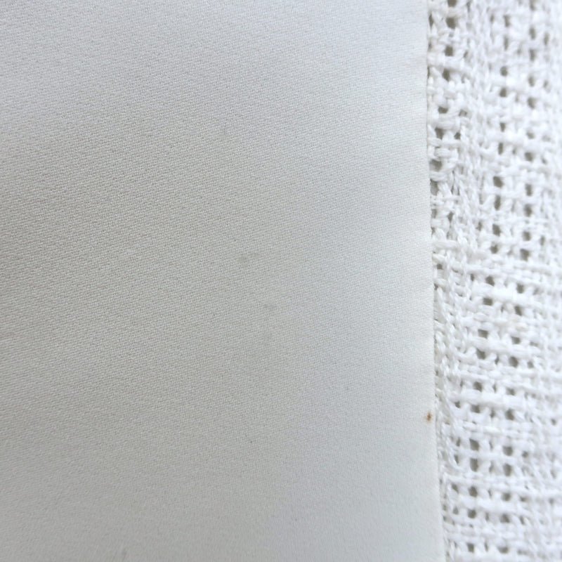 Roland Mouret Halter-Neck Sheath Dress Cream Woven Cotton &amp; Crepe Size US 4