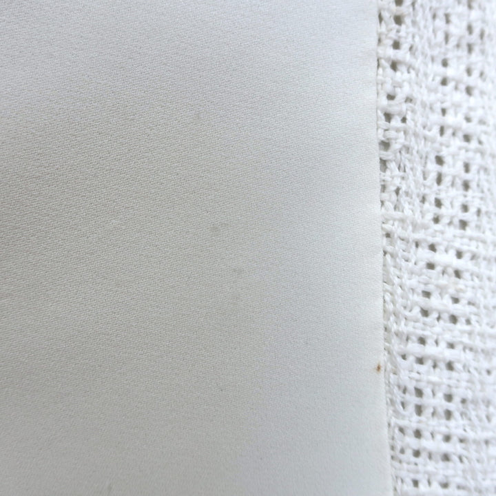 Roland Mouret Halter-Neck Sheath Dress Cream Woven Cotton &amp; Crepe Size US 4