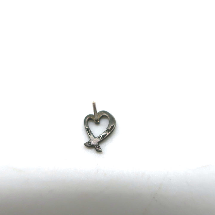 Tiffany &amp; Co. Paloma Picasso Loving Heart Earrings Sterling Silver