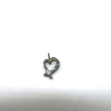 Tiffany & Co. Paloma Picasso Loving Heart Earrings Sterling Silver