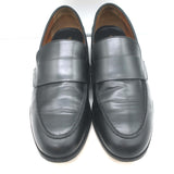 Woman by Common Projects 6132 Flat Loafers Black Leather Size 37