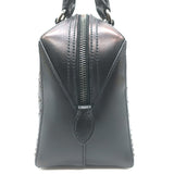 Alaia Arabesque Laser Cut Leather Mini Tote Bag Black