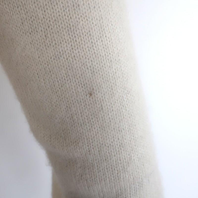 Loro Piana Cashmere Turtleneck Sweater Cream Size 40