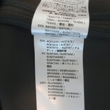 Stella McCartney Studded Long Sleeve Blouse Dark Gray Crepe Size 44