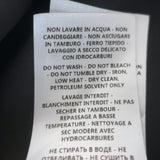 Stella McCartney Studded Long Sleeve Blouse Dark Gray Crepe Size 44