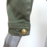 L'Agence Celine Slim Fit Jean Jacket Juniper Stretch Cotton Size Extra Small