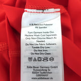 THE GREAT x Eddie Bauer Long Sleeve Zip Pullover Top Red Size Medium