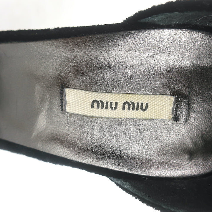 Miu Miu Jeweled-Heel d&
