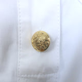 Veronica Beard Saude Cargo Dress White Stretch Cotton Size 6 Long Sleeve Mini