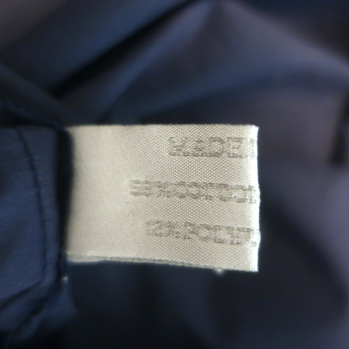 Miu Miu Cropped Jacket Navy Cotton-Blend Size 40