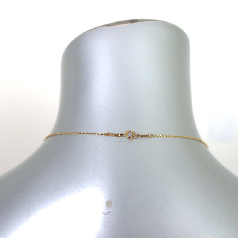 Tiffany &amp; Co. Elsa Peretti Open Heart Station Necklace 18k Gold