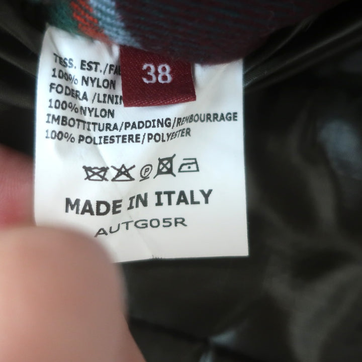 Authier Sestriere Puffer Vest Forest Green Size 38
