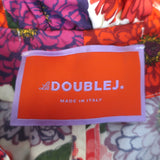 La DoubleJ Short and Sassy Dress Zinnie Floral Print Cotton Size Extra Small