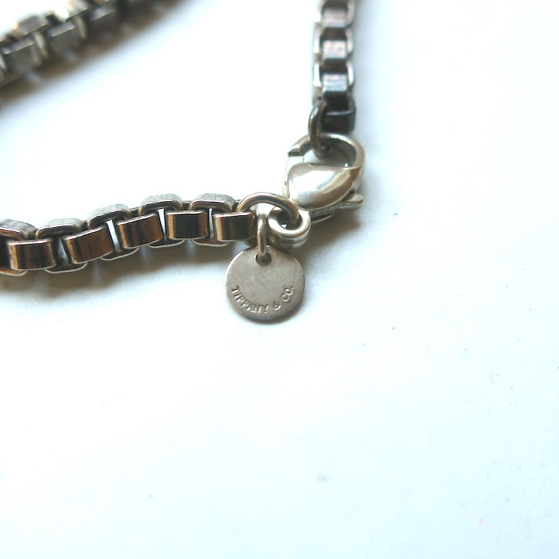 Tiffany &amp; Co. Venetian Link Bracelet Sterling Silver Size Medium