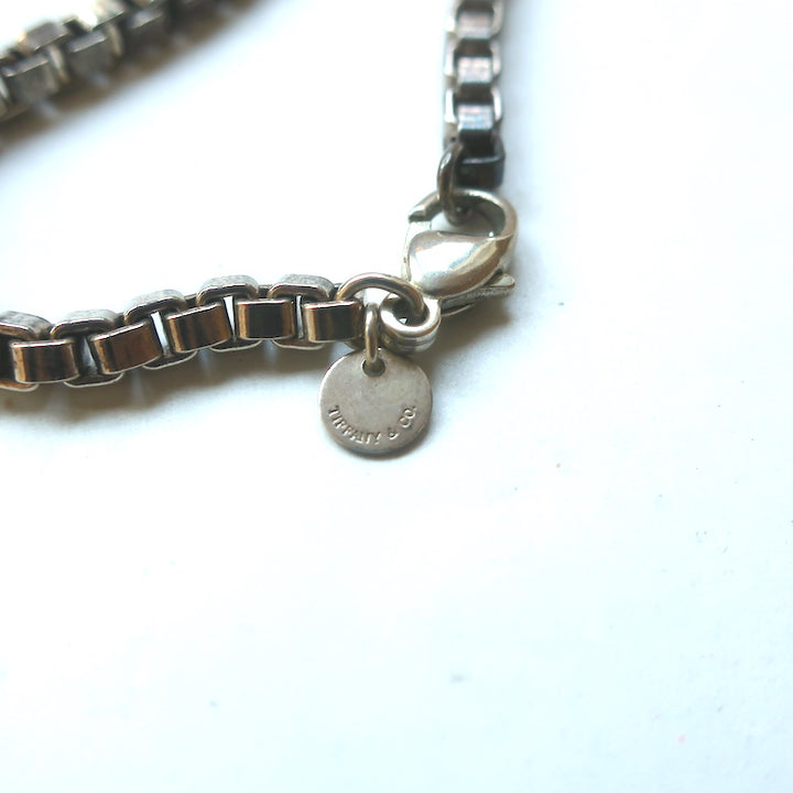 Tiffany &amp; Co. Venetian Link Bracelet Sterling Silver Size Medium